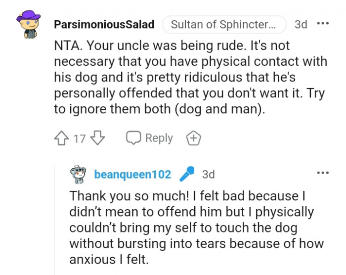 It's pretty ridiculous that he's personally offended