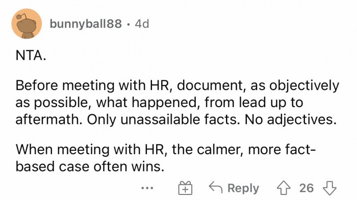 Prepare your documents. Facts will help you win.