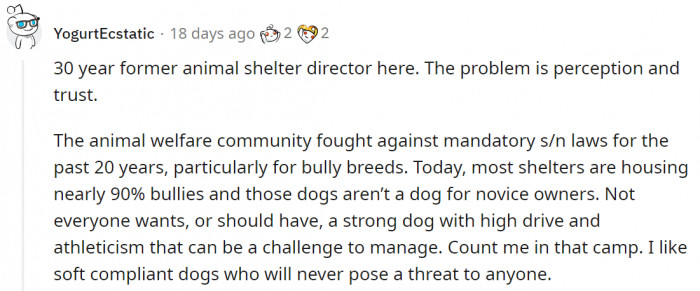 A former animal shelter director had to speak out in defense of shelters/animal rescue organizations