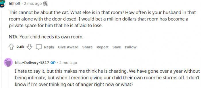 2. This cannot be about the cat