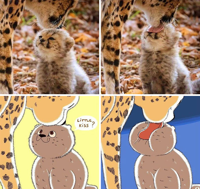 47. Animal kisses