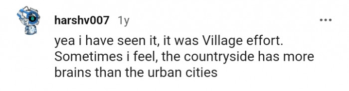 The countryside has more brains than the urban areas