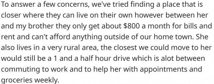 OP also addressed some concerns: