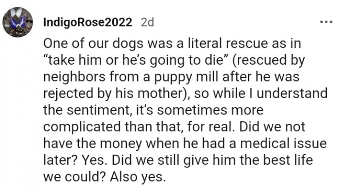 1. It's sometimes more complicated than that