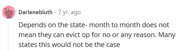 The eviction rules vary by state, so OP should definitely check the local laws to see if they have any protection against an eviction in this situation.