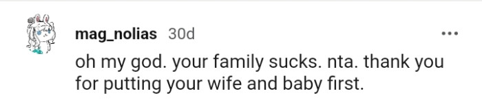 Let's check out the comments from other redditors below.