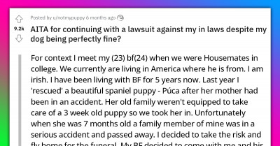 Woman Sues Her In-Laws For Trading Her Dog While She Was Away