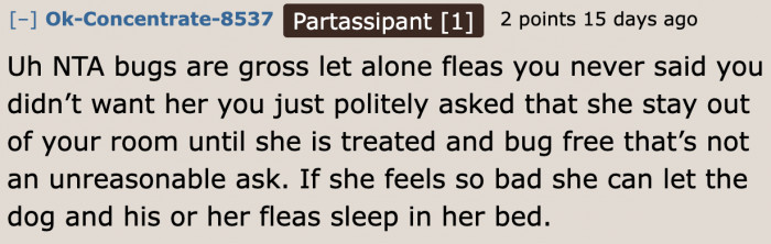 We can all agree that the OP's stance is reasonable.