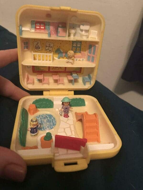 19. “Found An Old Polly Pocket While Cleaning My Mom’s Basement”