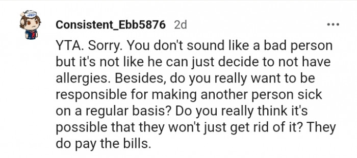 2. You don't sound like a bad person