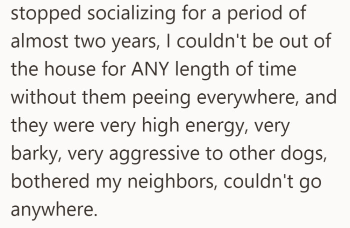 When caregiving crossed into total confinement, and never fully let go.