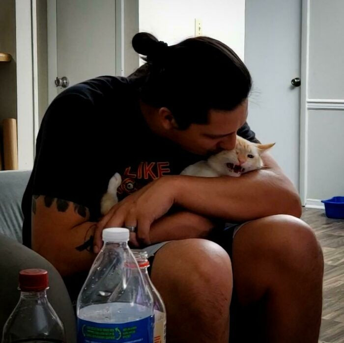 47. "No kisses purrleaaase???"