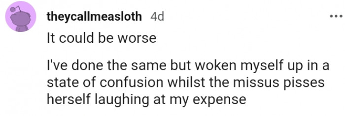 Seems everyone has been passing gas while asleep