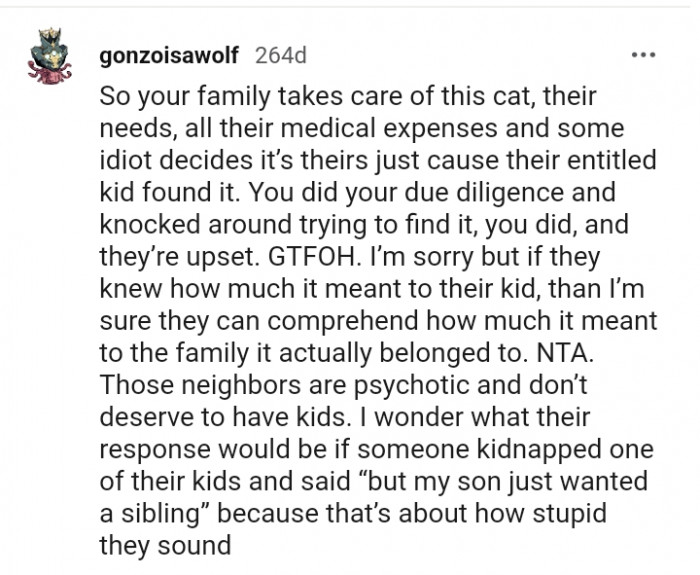 I'm sure they can comprehend how much