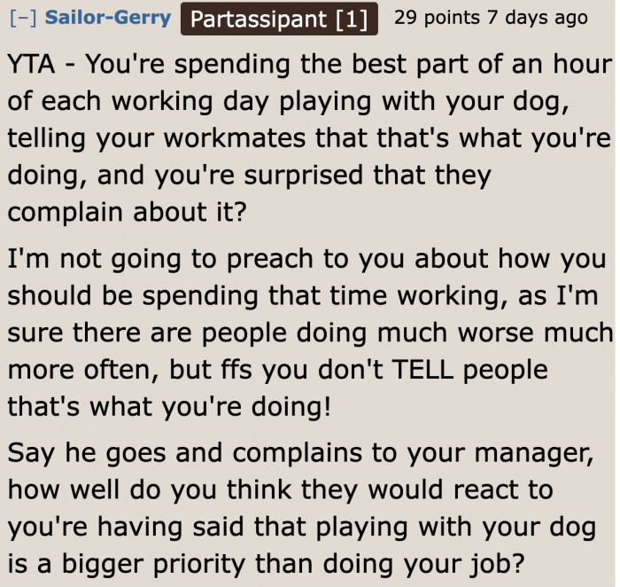 This guy already has evidence of the OP's unprofessionalism.