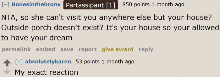 There are so many ways the mom could meet her daughter. It doesn't have to be their home.