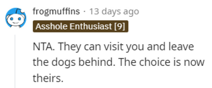 The choice is theirs