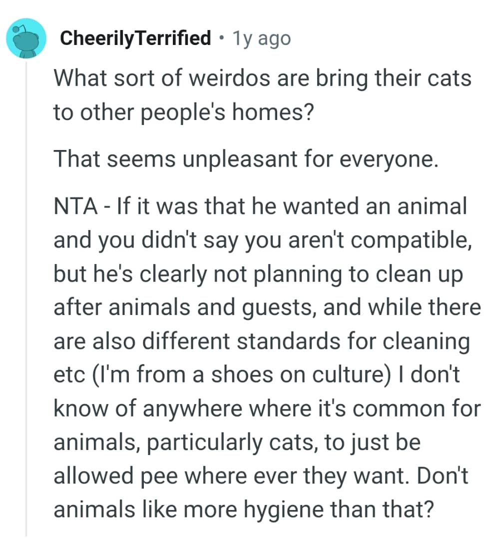 The OP didn't say they weren't compatible.