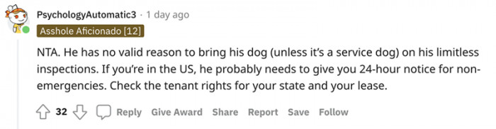This is important for every tenant out there: you have to know your rights so your landlord can't abuse his power.