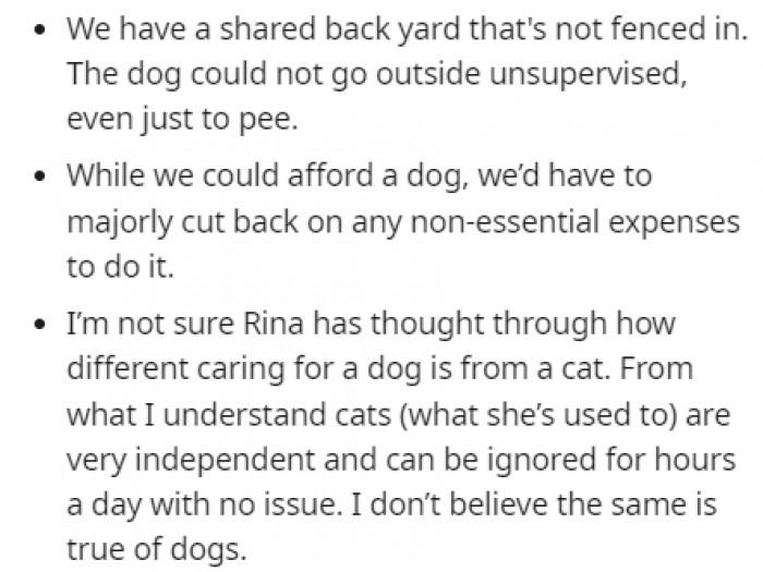 These reasons are hard to argue with