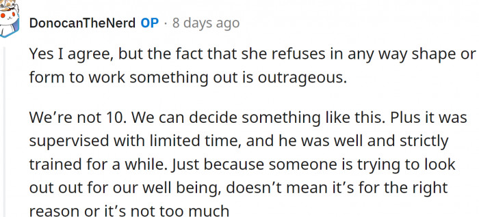 OP is angry about some things: