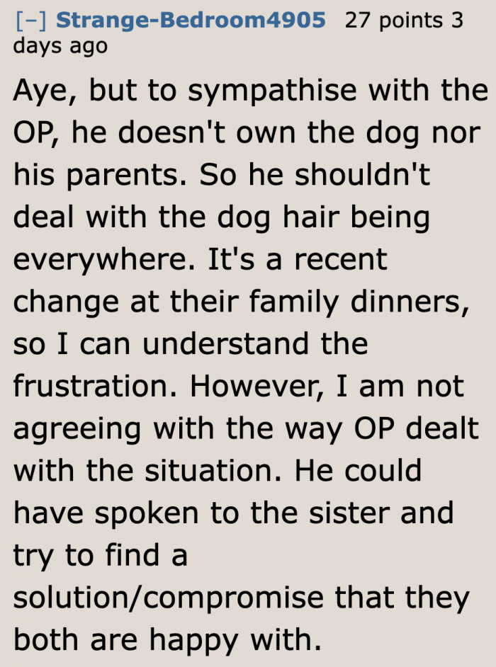 Some users understood the OP's frustration, but didn't like how he dealt with the situation.