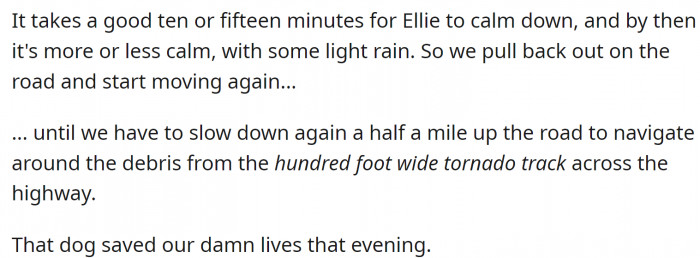 They were smart to listen to her