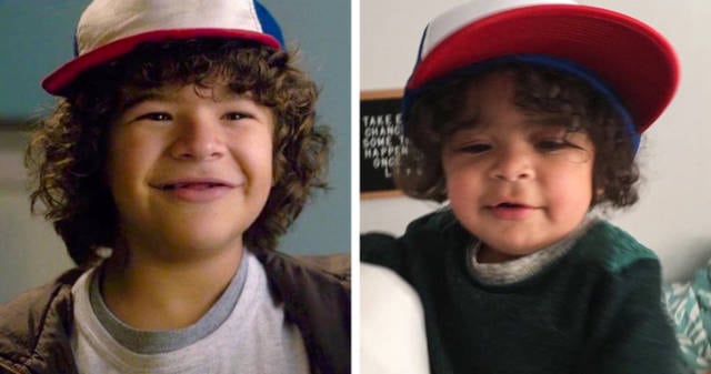 10. “My nephew is baby Dustin.”