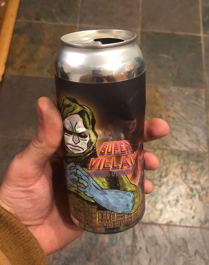 20. During the time when my landlord was painting the apartment I'm vacating, he consumed my rare MF Doom beer that was released after the news of MF Doom's death.