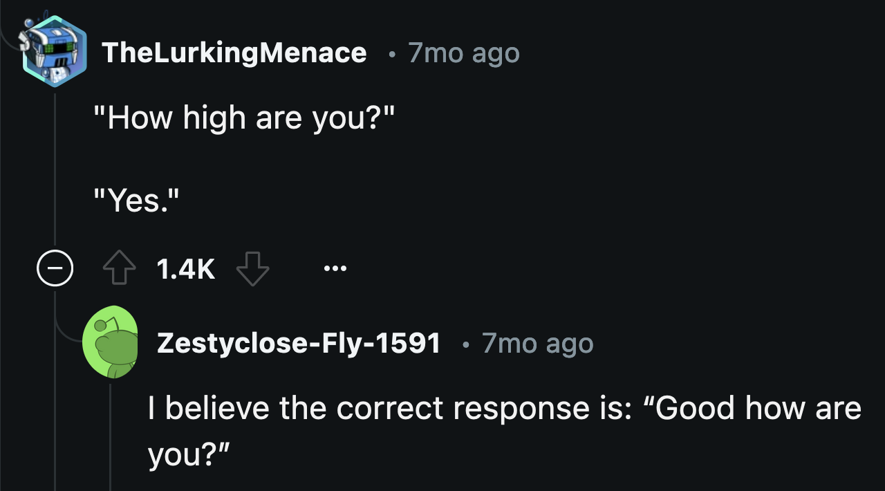 If it starts meowing, it is truly and properly zooted.