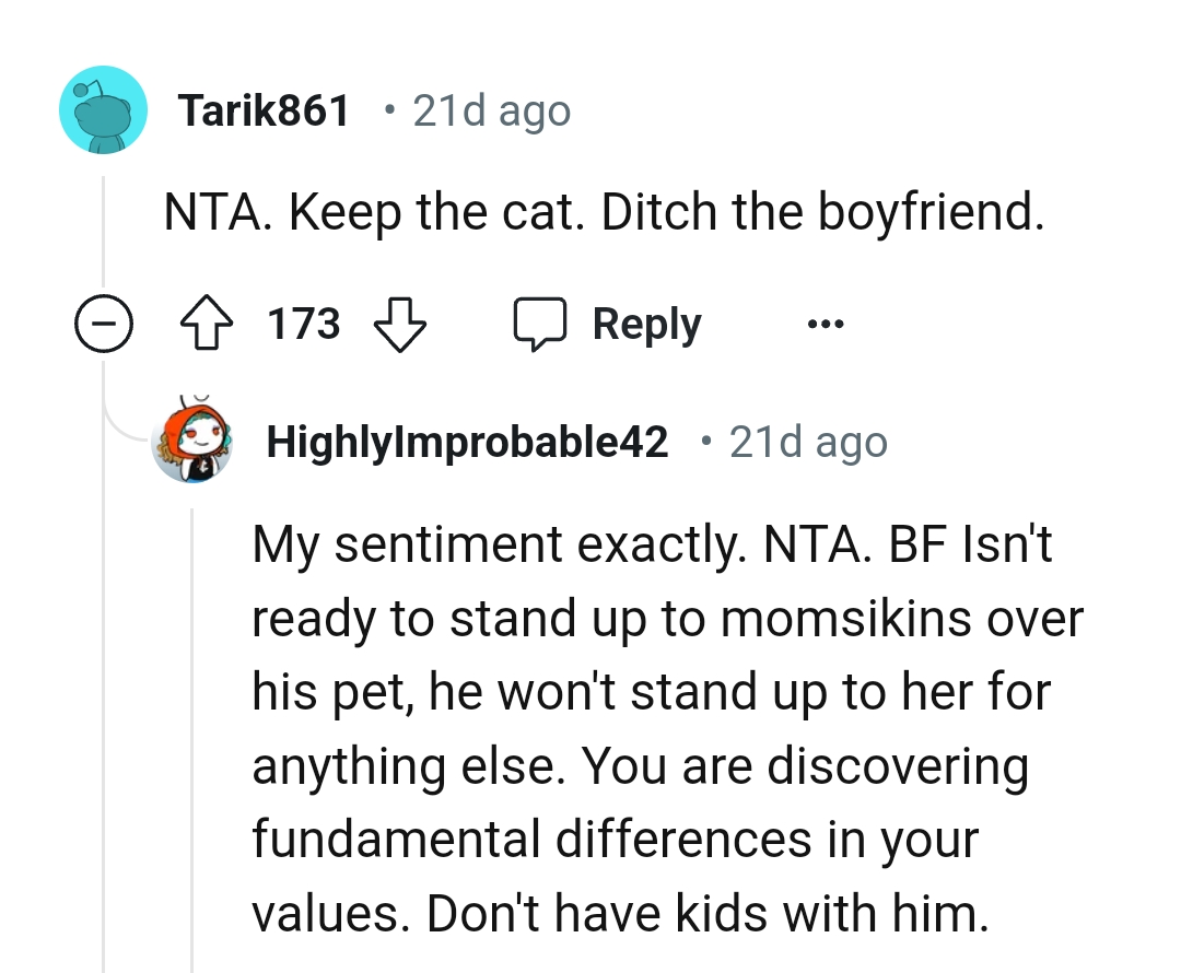 And the comments roll in...