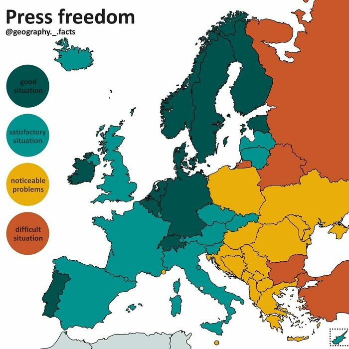 10. Press freedom