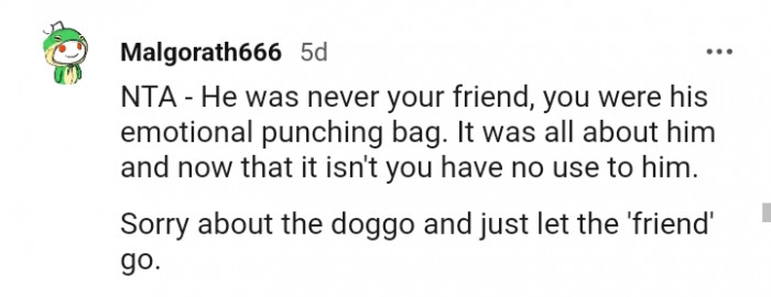 It Was All About Him from the Very Start