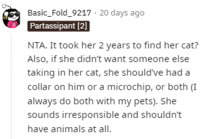 Seems Like an Irresponsible Owner