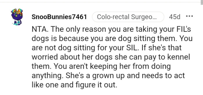 Here are some of the topmost comments from other Redditors for you to read through below