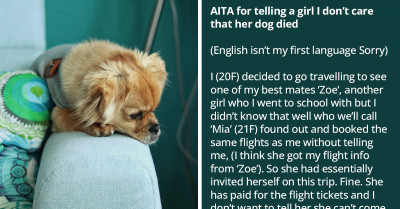 Redditor Tells Girl With ADHD That She Doesn't Care About Her Old Dog Who Died Years Ago, Gets Roasted For It