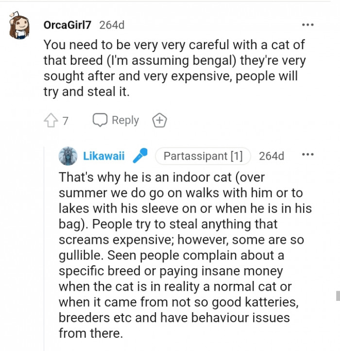 People will try and steal it