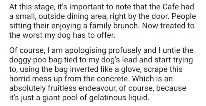 A giant pool of gelatinous liquid