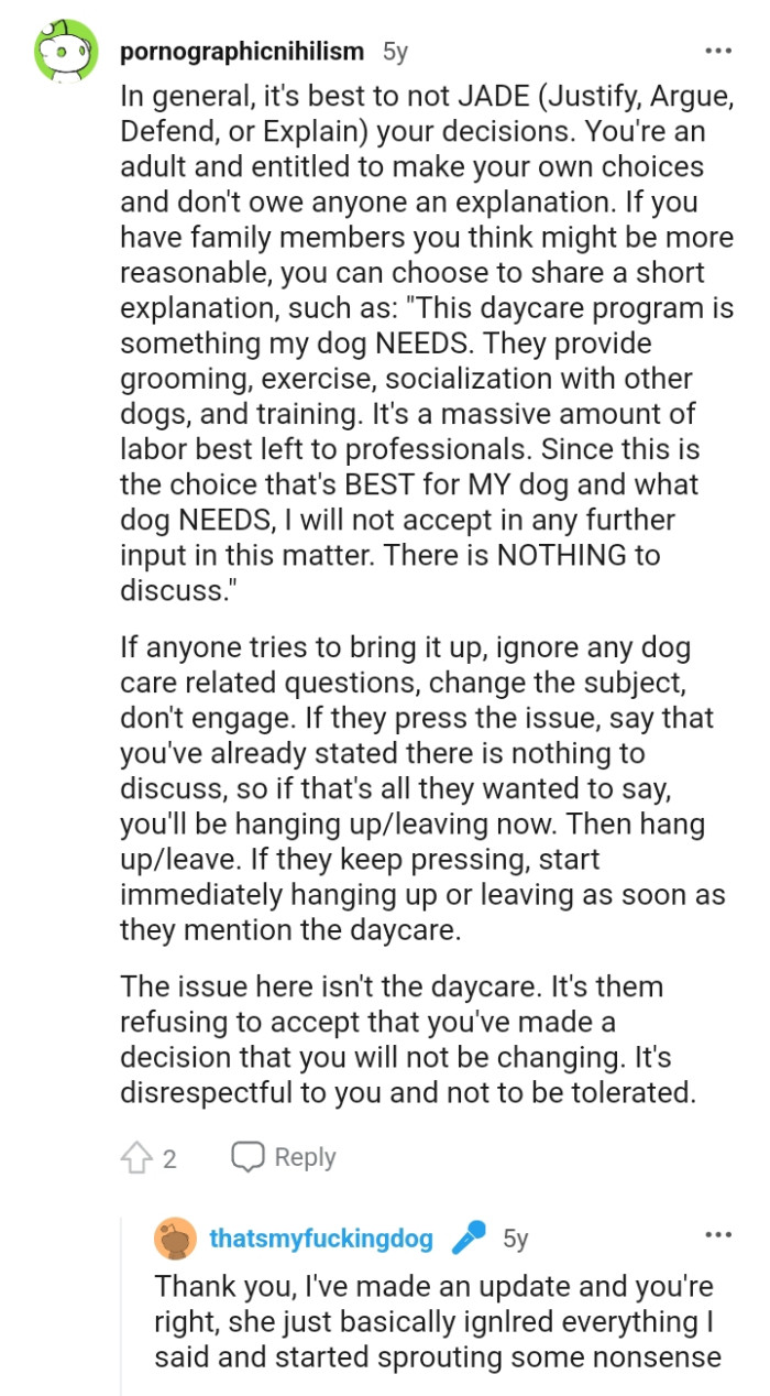 This daycare program is something the dog needs