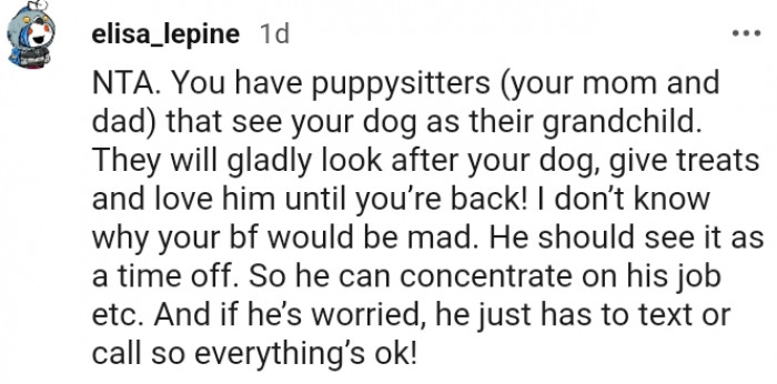 13. He should see it as time goes on