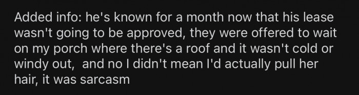 OP modified the post to include additional info about the situation.