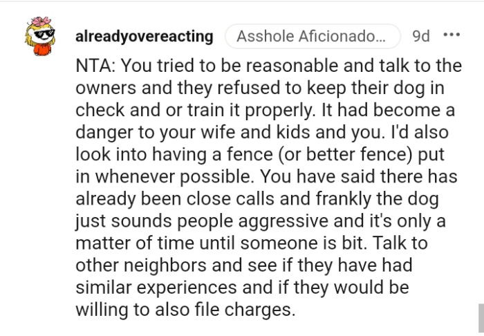 The Dog Just Sounds People-Aggressive