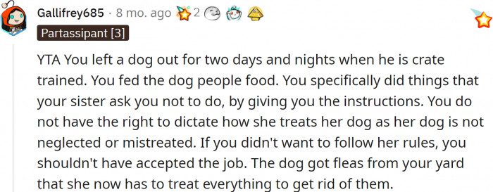 Redditors all agree—OP is so terribly wrong here.