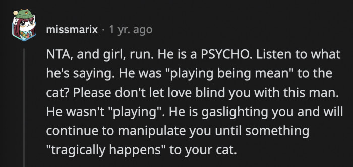 Dismissing terrible behavior as a joke was just an excuse and he successfully manipulated OP into thinking she had to apologize to him when he offered none