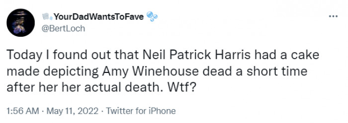 And it's not only this one—NPH has also displayed some problematic behavior through the years that people overlooked: