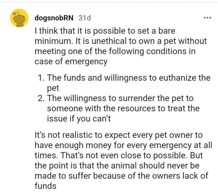 It is possible to set a bare minimum