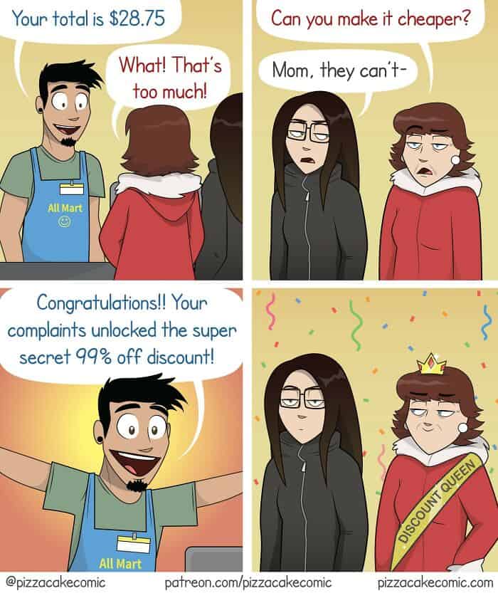 Unlocking a secret discount