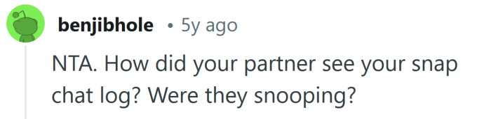 Was your partner snooping?