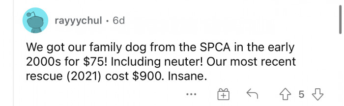 The pricing difference is evident, though. Clearly.