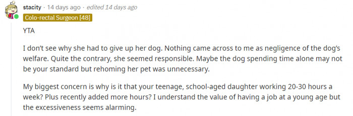 Most people thought that his actions were an overreaction.